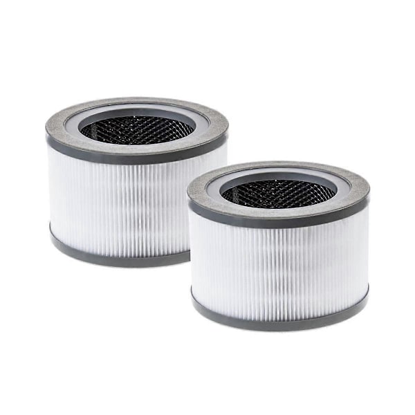 2 STK Erstatningsfilter for Vista 200/200-RF Luftrenser, 3-i-1 H13 Ekte HEPA Filter Erstatning