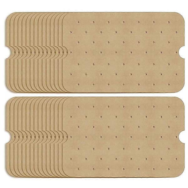 100 st Luftfritös Papper Luftfritös Bakplåtspapper Foder för Ninja Foodi Smart FG551 Air Fr