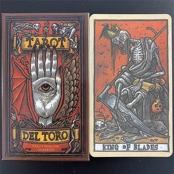 Del toro tarot kortstokk familie høytidsfest spillekort kortstokk tarot kort brettspill Ts122