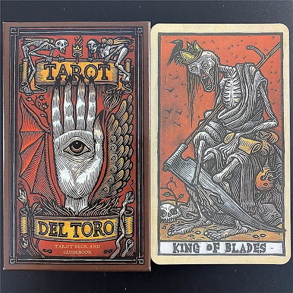 Del toro tarot -korttipakka perheen loma-ajan juhliin, pelikorttipakka, tarot-korttipeli lautapelejä Ts16