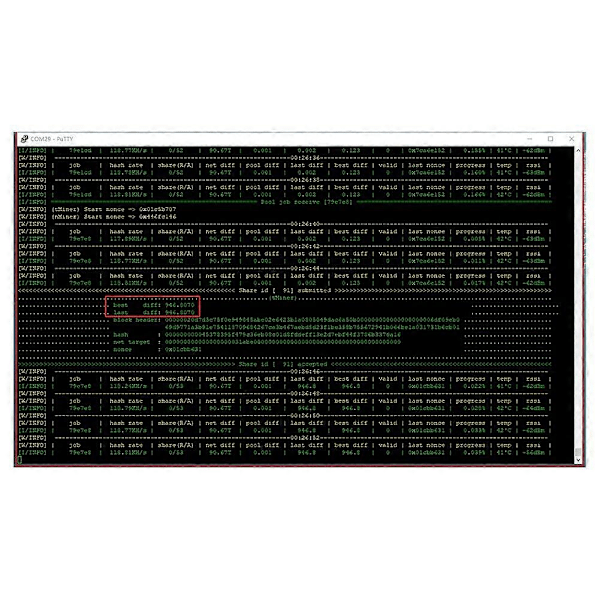 2 Sæt Nerd Miner V2 ESP32 Crypto Solo Lotteri 117KH/S Master T190 Vind BTC med Lavt Strømforbrug