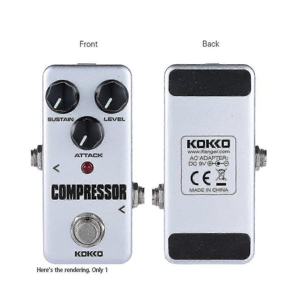Gitar Effektpedal Kompressor Fullt Analog Krets Gitar Kompressor Pedal For Gitar Tilbehør