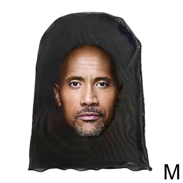 Ansigtspræstations-prank fuld ansigts 3D-maske, elefanthue Johnson/1pc