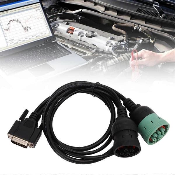 Scanner Diagnostisk Kabel 402048 6Pin 9Pin Kode Læser Adapter Erstatning for USB Link1