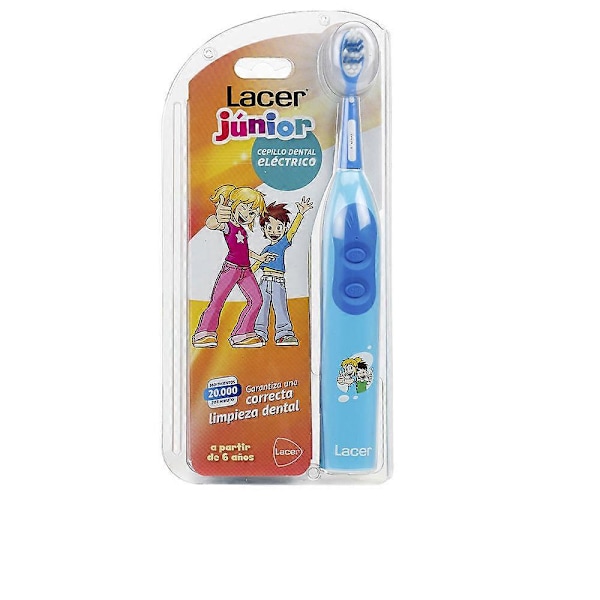 Lacer Junior Elektrisk Tandborste #Blå, 1 st