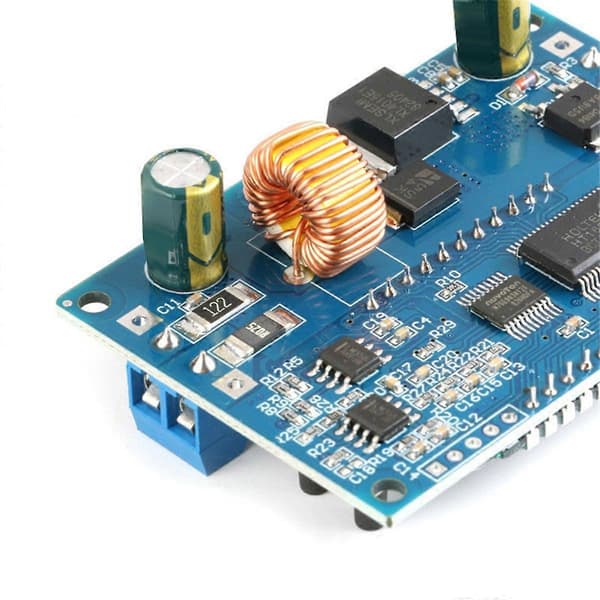 Justerbart Step-Down Buck Power Module 4.5A Justerbar Konstant Spænding Konstant Strøm med LCD Di
