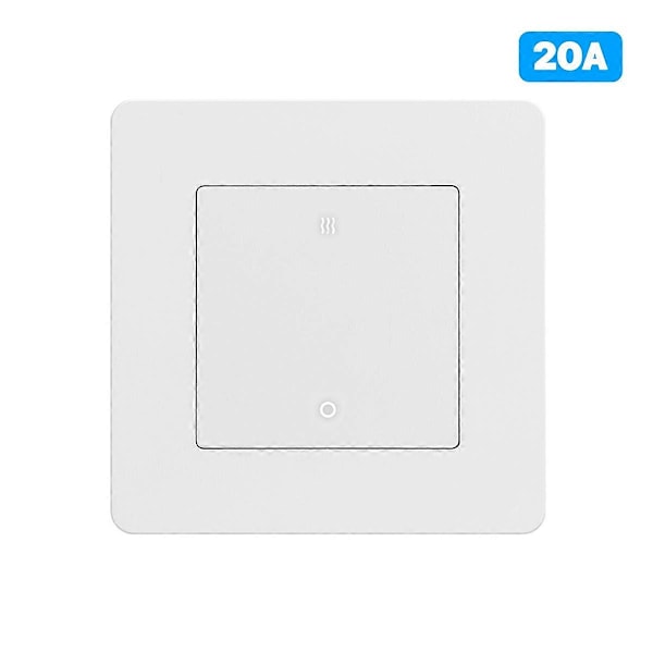 Tuya 20A ZigBee Smart Värmare AC Strömbrytare Hög Belastning Elmonitor Dubbelpolig App Fjärrkontroll