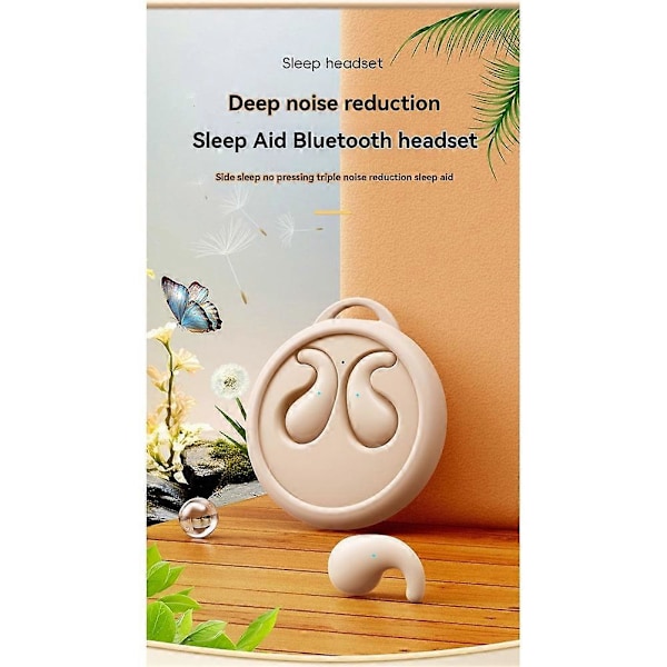 Mini Sömn Hörlurar Bluetooth 5.3 Trådlösa Osynliga Hörlurar Vattentäta Brusreducerande Headset