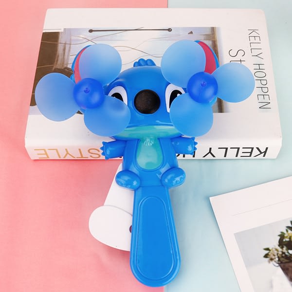 Disney Stitch Summer Pocket Fan Lilo och Stitch karaktärer blue
