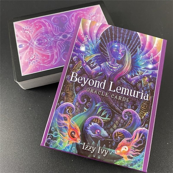 Beyond Lemurian Tarot -korttipeli perhejuhliin ja viihteeseen 55pcs ts34