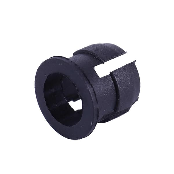 100 Stykker Svart Plast 5mm LED Klippholder Display Panel Monteringskasser