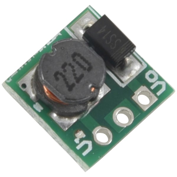 0.9-5V Till 5V DC-DC Step-Up Strömmodul Spänningshöjare Kort 1.5V 1.8V 2.5V 3V 3.3V 3.7V 4