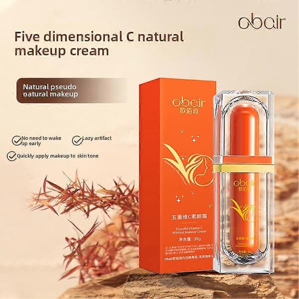 Lazy Cream VC Ansiktskräm Ljusande Isolerande Concealer Återfuktande Hudvård