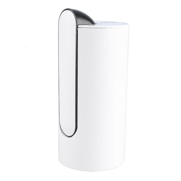 Bärbar Elektrisk Vattendispenserpump - Vikbar Design, USB-laddning, Smart Touch, Automatisk Dricksvattenpump (Vit)