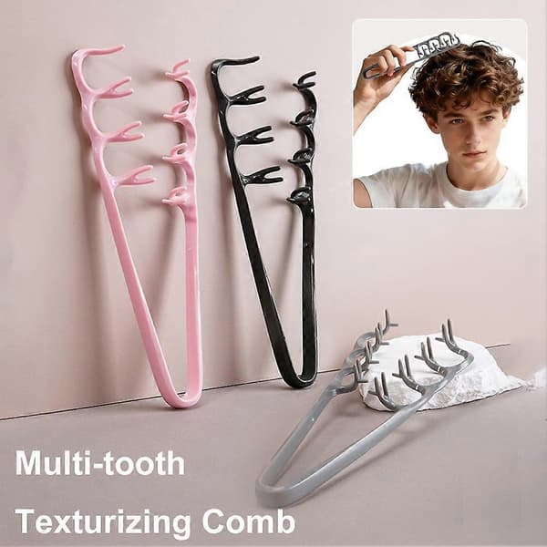 Styling Texture Comb 2nd Generation Volymökande Rotfluffning gray