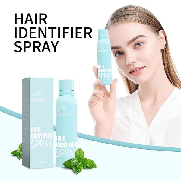 Facial Hair Identification Spray Set with Removal Tool 114g