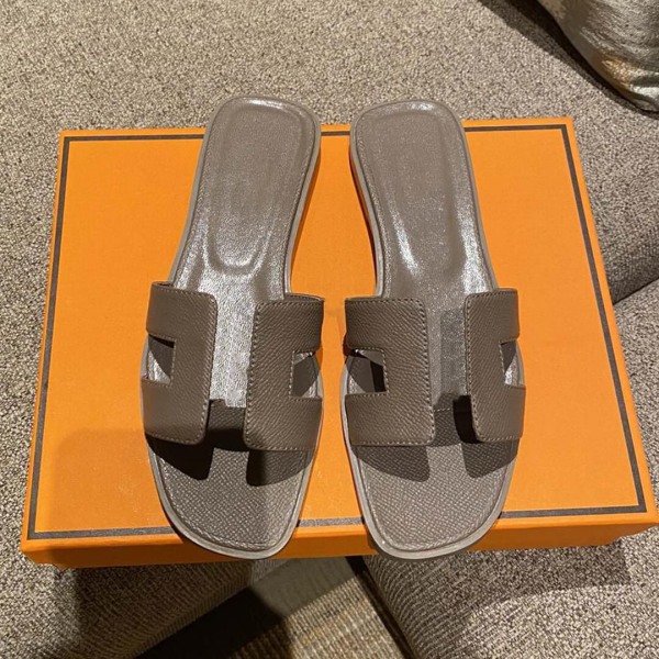Sexede sandaler dame strand slippers klassiske flade læder dameslippers 10 35