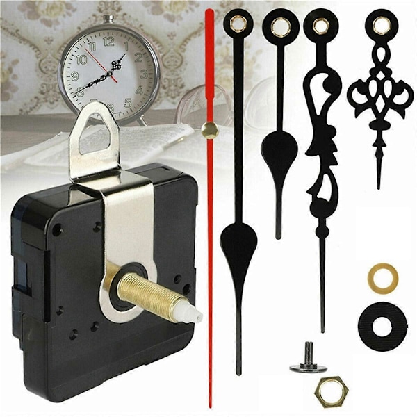 31MM Lång Axel DIY Quartz Klockurverk Mekanism Visare Kit 1st