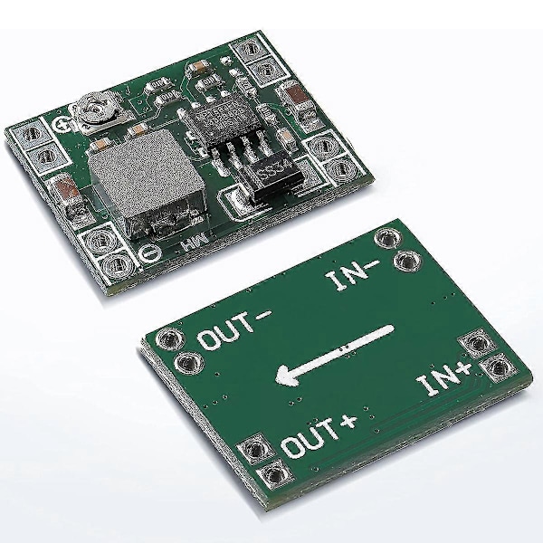 12st Mp1584 DC-DC Strömförsörjningsmodul 3A Justerbar Buck Converter För Ersättning Lm2596 24V 12V 5V 3
