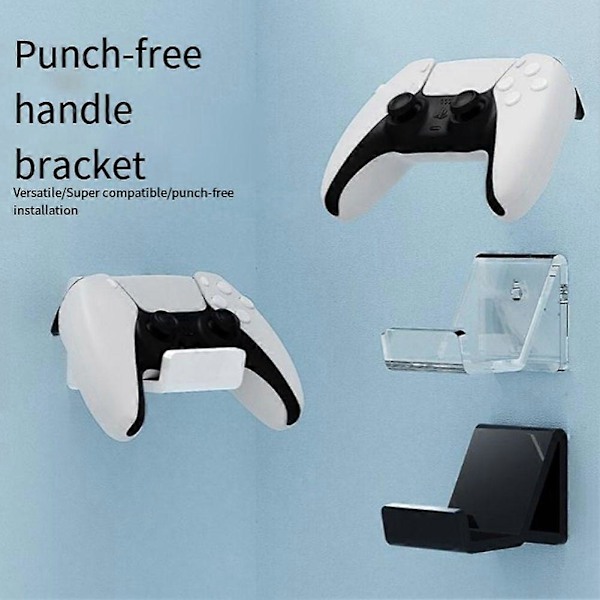 Håndtak Brakett Spill Håndtak Brakett Punch-Free Oppbevaringsstativ for Switch Tilbehør Stativ Svart