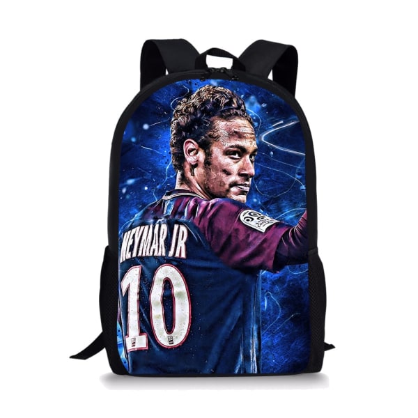 Fotbollsstjärnan Neymar skolväska fan skolväska Customized