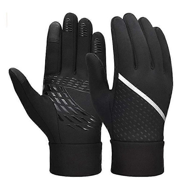 Löpargloves för barn, sport, cykling, pojkar, vinter, pekskärm (L), termiska barnhandskar, flickor, vindtäta, utomhus, halkfria handskar, varma, cykel, ridning, fotboll, Wal
