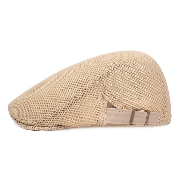 Herre Peak Cap Flat Cap Beret Khaki