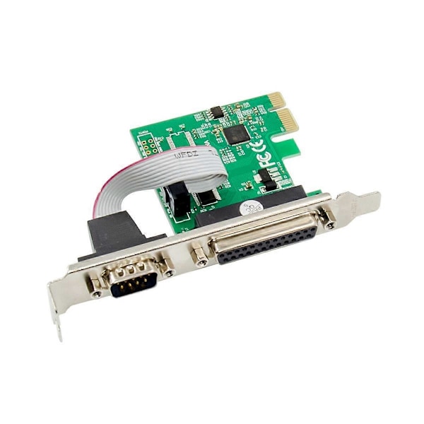 Expansionskort ST329 PCIe X1 AX99100 1S1P Industriell RS232+ Kontroll Multifunktionell Bekväm Expans