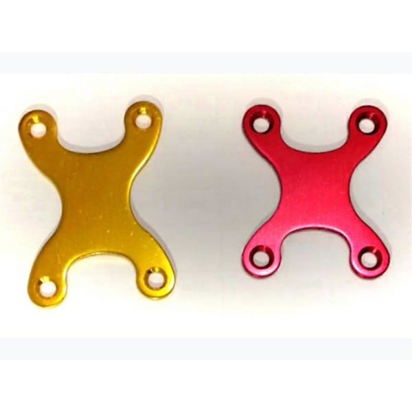 2 stk. Beskyttende Pakninger Longboard Hardware Dekk Tilbehør Pads Skrueputer Rund Kant Holdbar Par