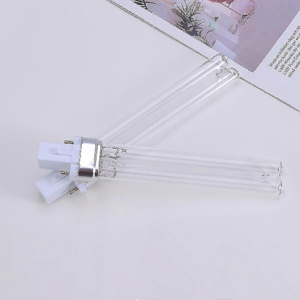 2 stk. 11W Ultraviolet UV Desinfektionslyslamper UV Steriliseringslyspærer til Sterilisator Akvarium (G23 Lampefod) - Yvan