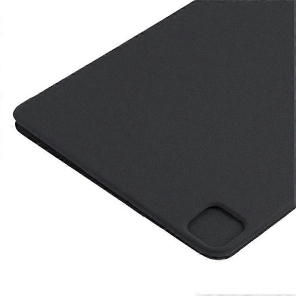 Kompatibelt Fodral för iPad Pro 11 (2024) PU Läder Tri-fold Ställ Magnetisk Stängning Tablet Skydd Black