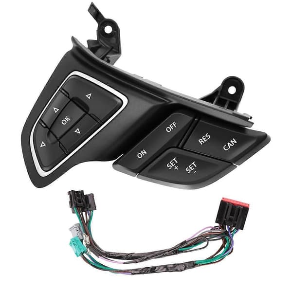 For Focus Mk3 2015-2017 Kuga 2017 Cruise Control Bryter Multifunksjonsrattknapp Bluetoo