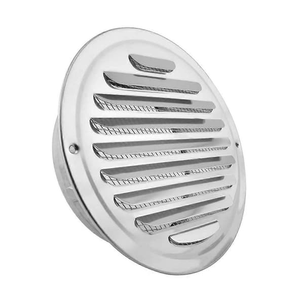 Rustfri Stål Luftventiler, Lamelgitter Dæksel Ventilationshætte Flad Kanal Ventilation Luftventil Væg A
