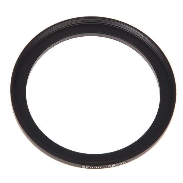 Kamera 52mm Objektiv til 58mm Tilbehør Step Up Adapter Ring