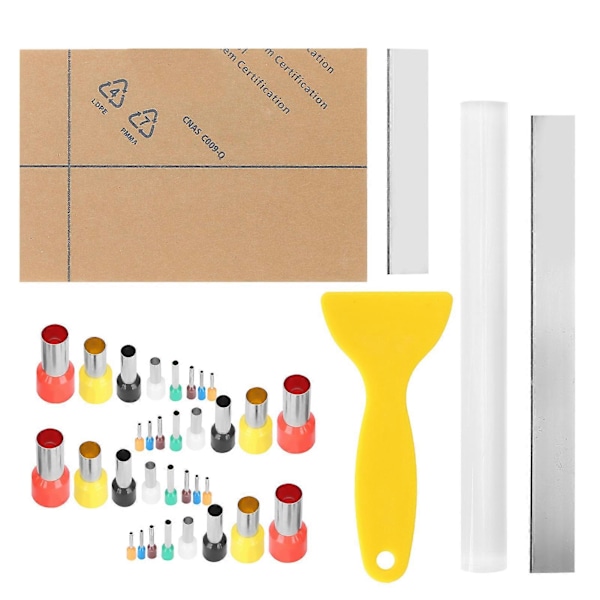 37st Lerskärarformar Akrylplatta Lerskrapor för Lerkonst DIY-tillverkning