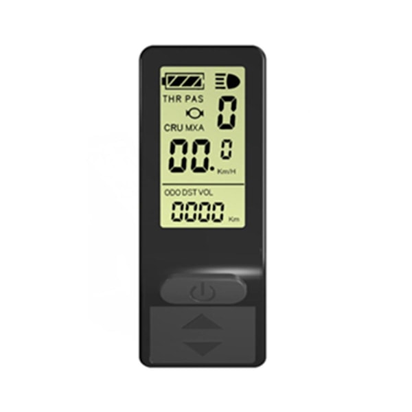 Kompakt Mountainbike Meter Kt Lcd4 Fuldt Funktionel Vandtæt Konnektor Display 24v 36v 48v Til E