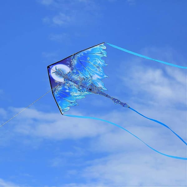 Drage Kite, Lett å Fly Beste Delta Strand Kite, 300ft Kite Snor