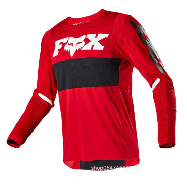 Sommer mountainbike tøj hurtigtørrende åndbar langærmet T-shirt style 3 XXL