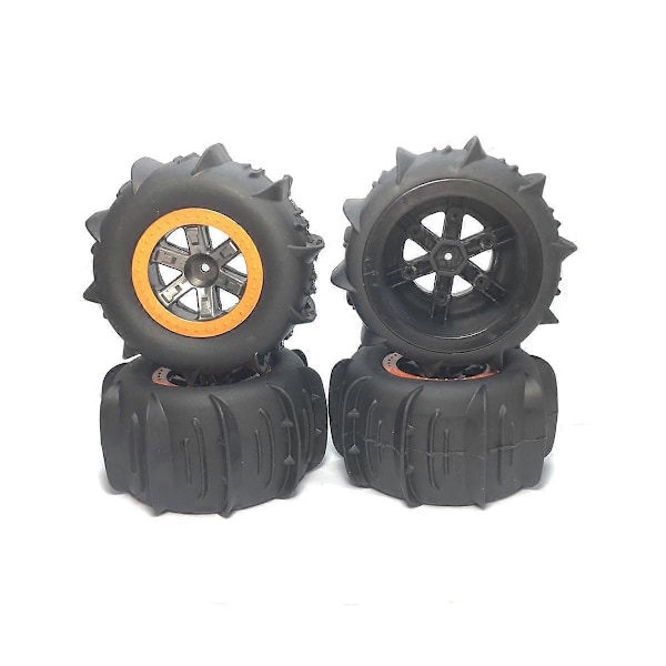 4 stk. 110 mm Paddeldekk Snø Sand Dekk Hjul for Xinlehong 9125 9116 9155 144001 124019 104009 RC C