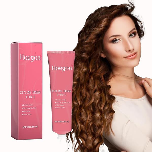 Krøllete hårstyling Elastin fuktighetskrem Elastisk pleie Naturlig volum