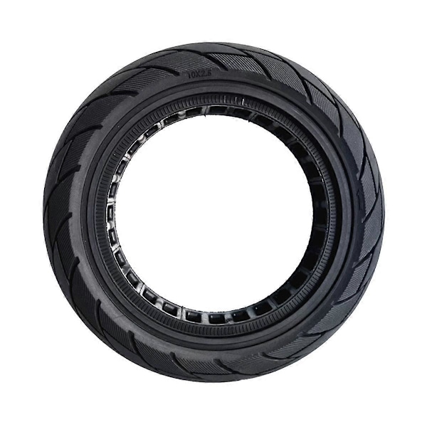 10X2.50-6.5 Hul Massiv Dæk MAX G30 Elektrisk Scooter 60/70-6.5 Honeycomb Massiv Dæk Sort 1100G