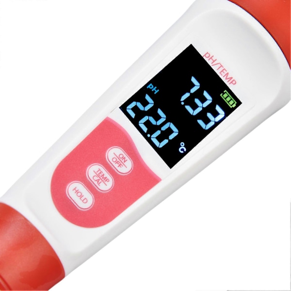 PH Tester, LCD-tilstand for nøjagtig måling af vandkvalitet