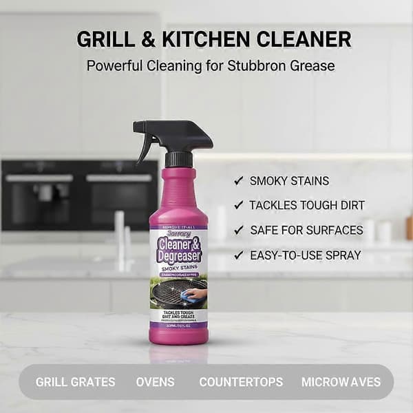 BBQ Grillrens 355ml - Affedtningsspray til Ovn & Bageplader