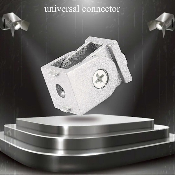 2 stk/parti Legering Fleksibel Pivotledd Kobling For Eu Standard Aluminium Ekstruderingsprofil 2020