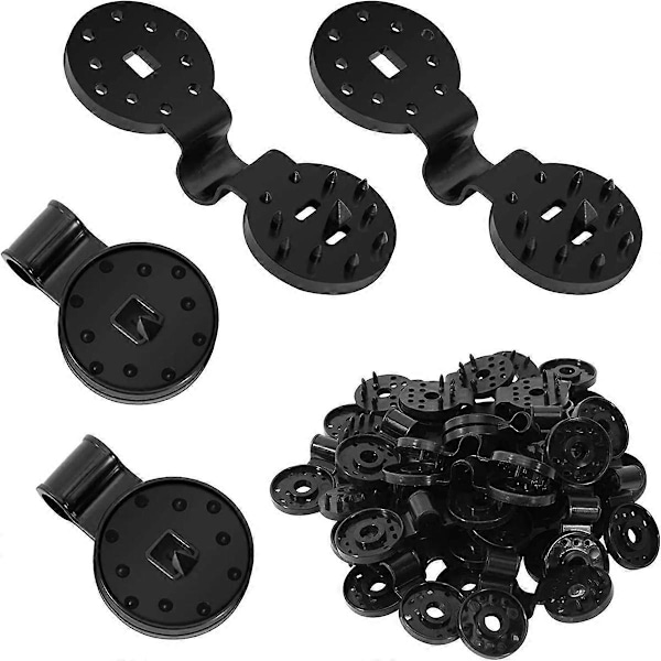 200 STK Plastikclips til Markiser Udendørs Skygge Markise Net Clip Camping Clips Havebygninger