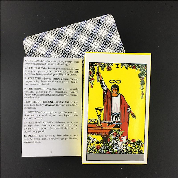 Tarot brettspillkort pokerspillkort 54pcs ts10