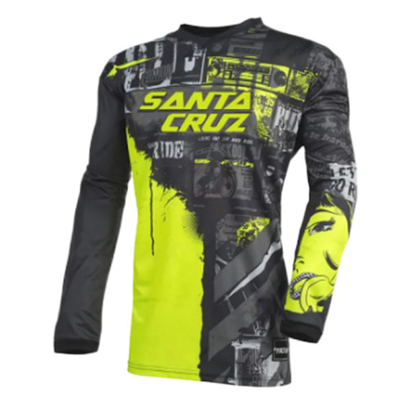 FOX sommar utomhus cykelkläder rund hals långärmad snabbtorkande andningsbar T-shirt style 3 M