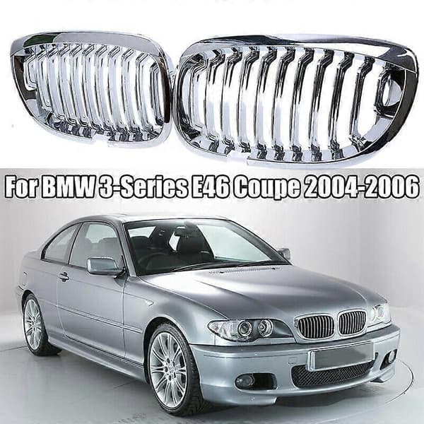 til- E46 3 Serie 2003-2006 Front Motorhjelm Center Nyre Grill