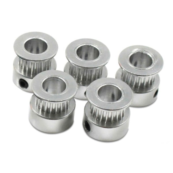 Kamremsskiva 5M Kamrem 20 Tänder 8mm Hål Rembredd 6mm Synkroniseringshjul Växeldel för 3D-skrivare