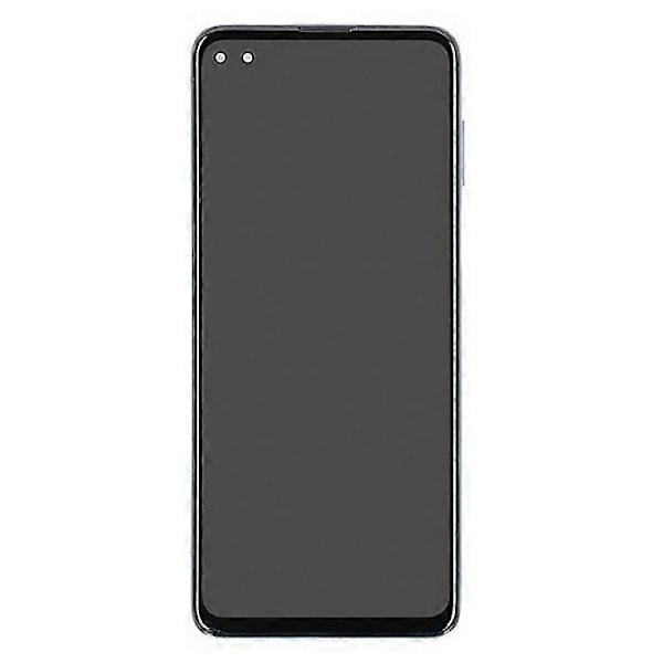 Yhteensopiva Motorola Moto G100 Luokka B LCD-näyttö ja kosketuspaneeli + Kehys Varaosa (ilman logoa) Blue